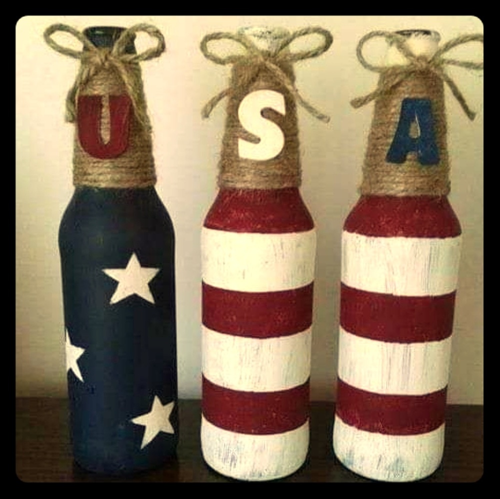 Handmade Flag Decor